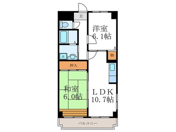 Ｍ レヴェンテの物件間取画像